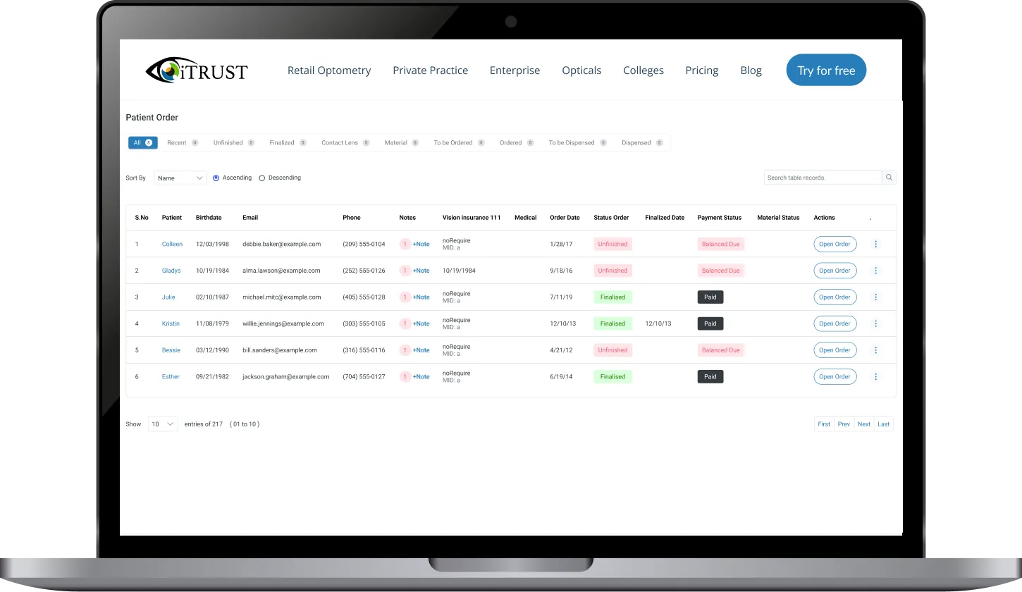 claims and billing