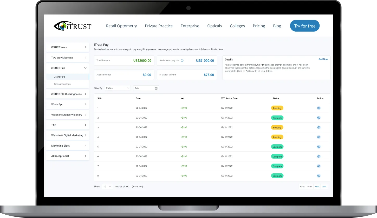 patient payments