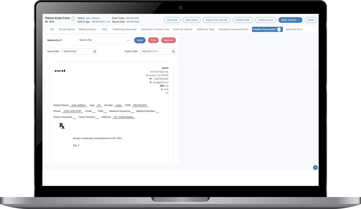 medical prescribing