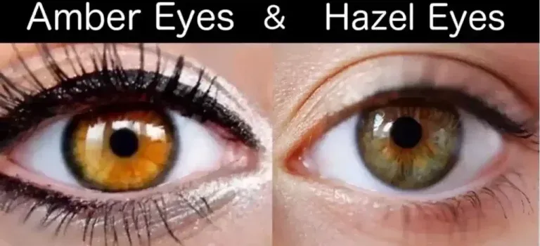 Can people have amber eyes?