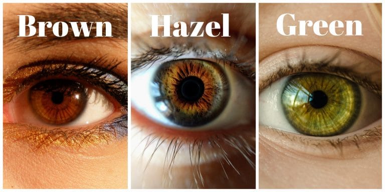 What are hazel eyes considered?