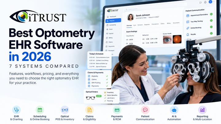 Choosing the best optometry EHR software in 2026 means looking beyond electronic charting.
